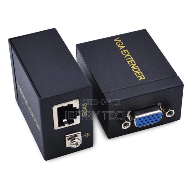 60 Meter Passive VGA Extender Over CAT6 Network Cable | Full - main view