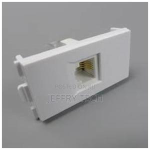 Modular RJ45 Wall Plate Insert | LAN Keystone - thumbnail 2