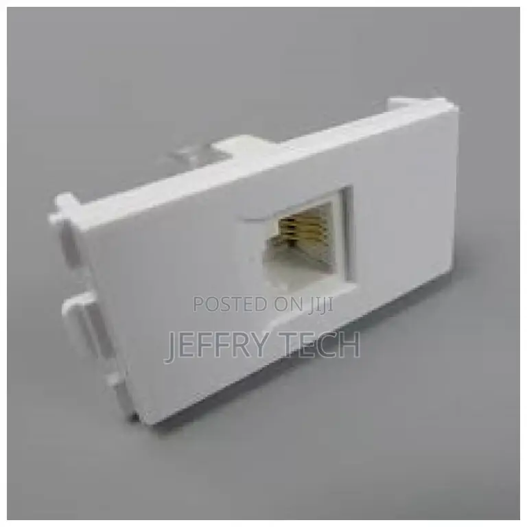 Modular RJ45 Wall Plate Insert | LAN Keystone