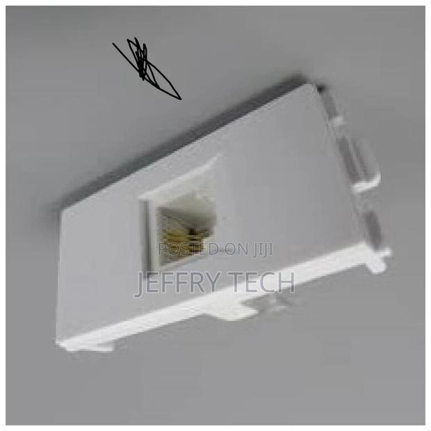 Modular 4pin RJ11 Keystone Wall Plate Insert