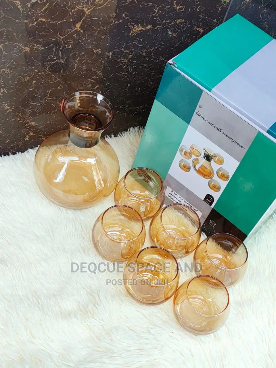 Gold 6 Piece Wine Glasses Sets in Nairobi Central Kitchenware