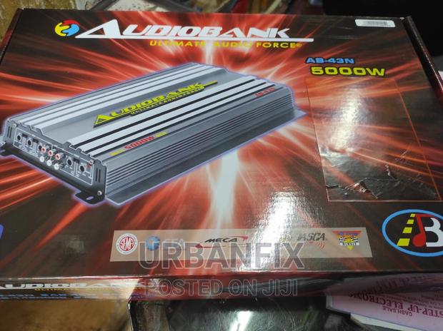 5000watts Audio Bank 4 Channel Amplifier - main view