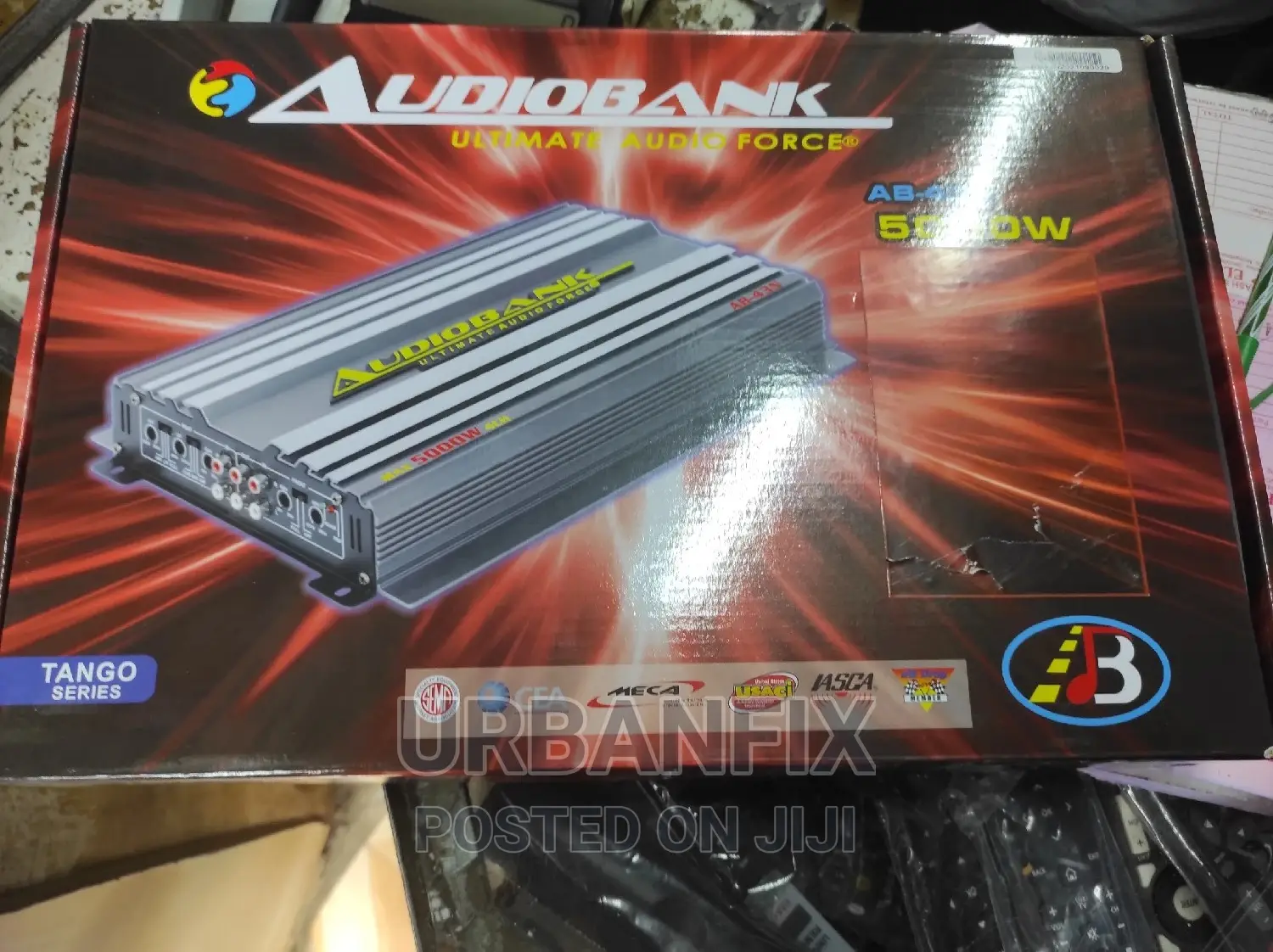 4 Channel 5000watts Audio Bank Amplifier