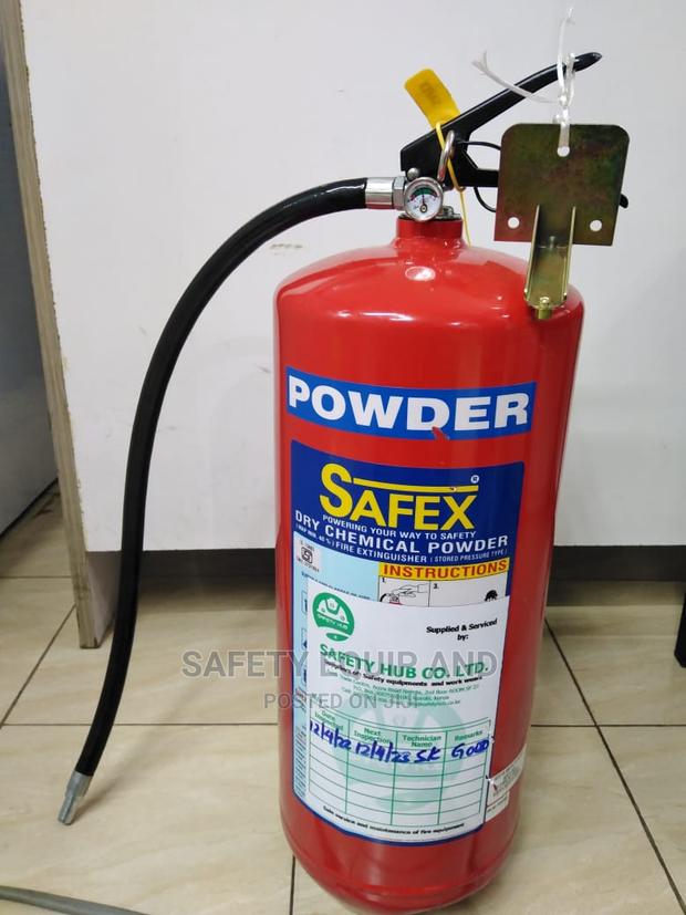 Complete Dry Powder Fire Extinguisher - main view