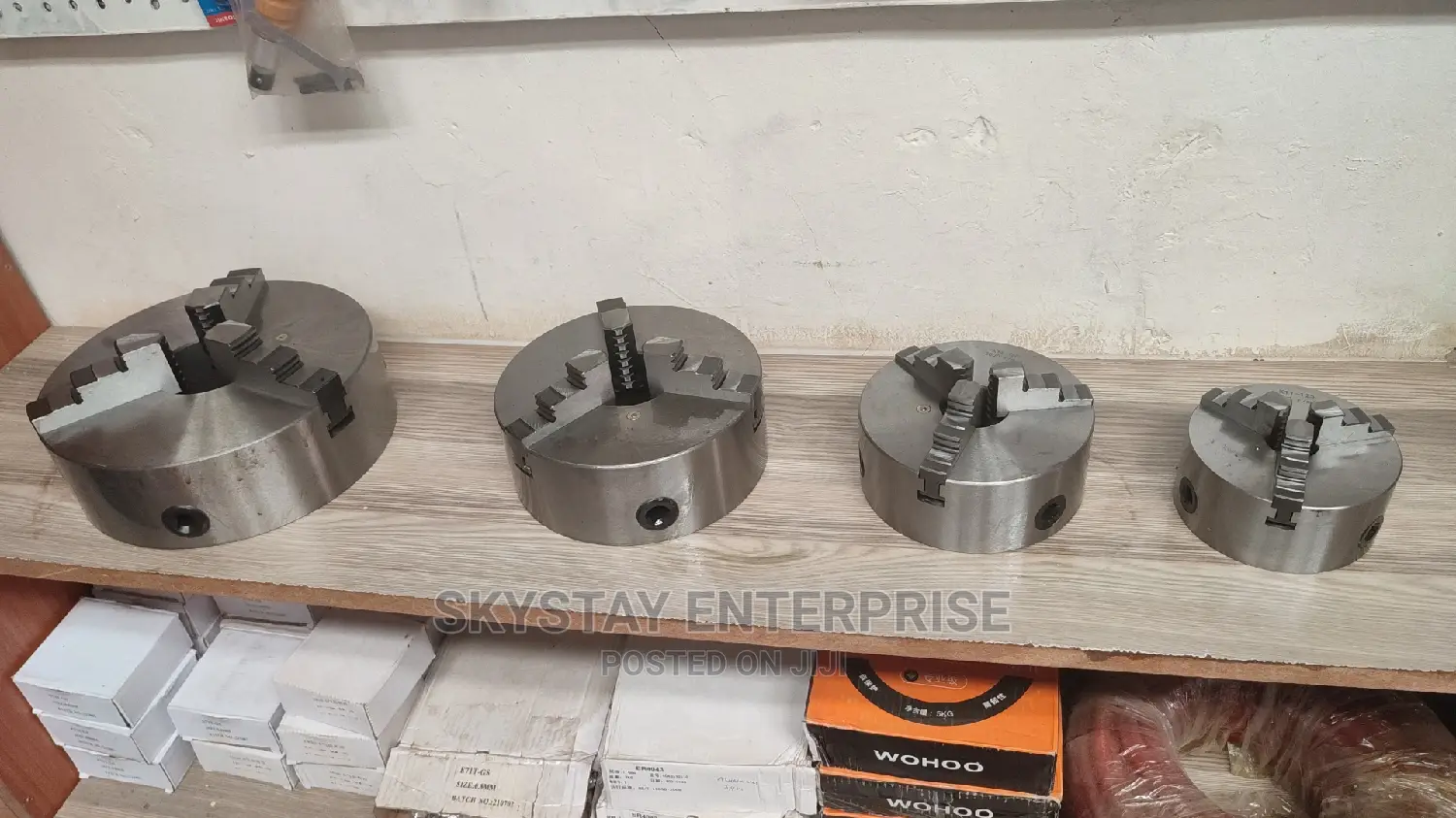 Lathe Chucks Sizes 3/4/5/6/8/10/12 Inches