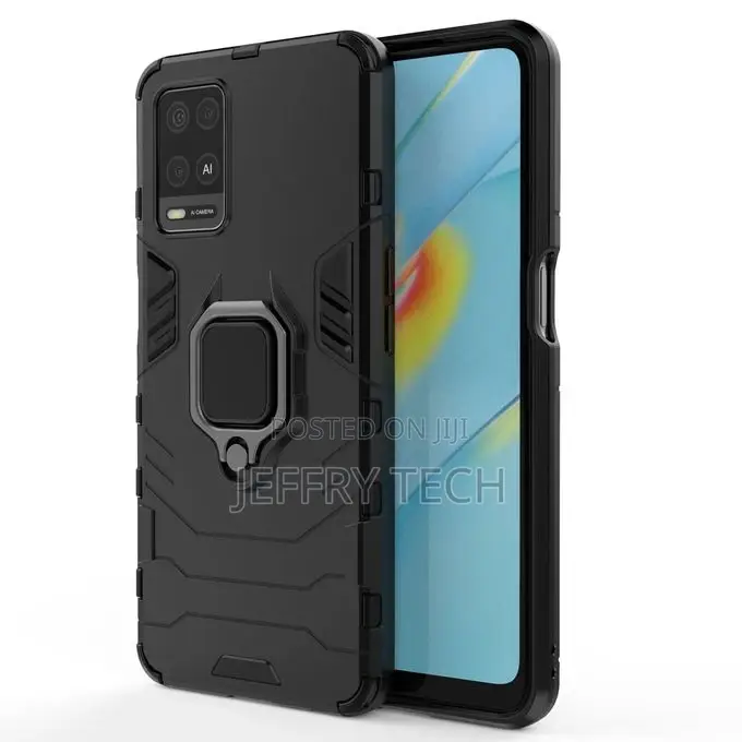 Oppo A54 4G Case Cover With Filp - Black