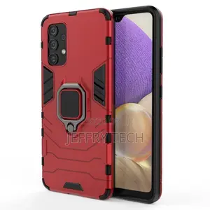 Samsung Galaxy A32 4G Case Cover With Filp - Red
