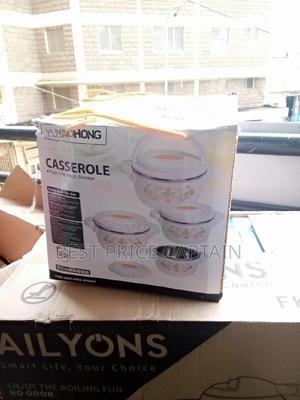 White Casserole Set - main view