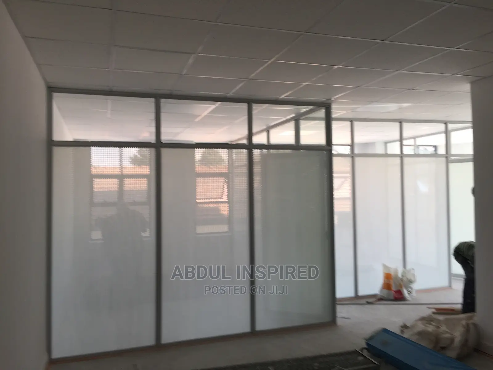 Office Partitioning, Windows And Ceillings