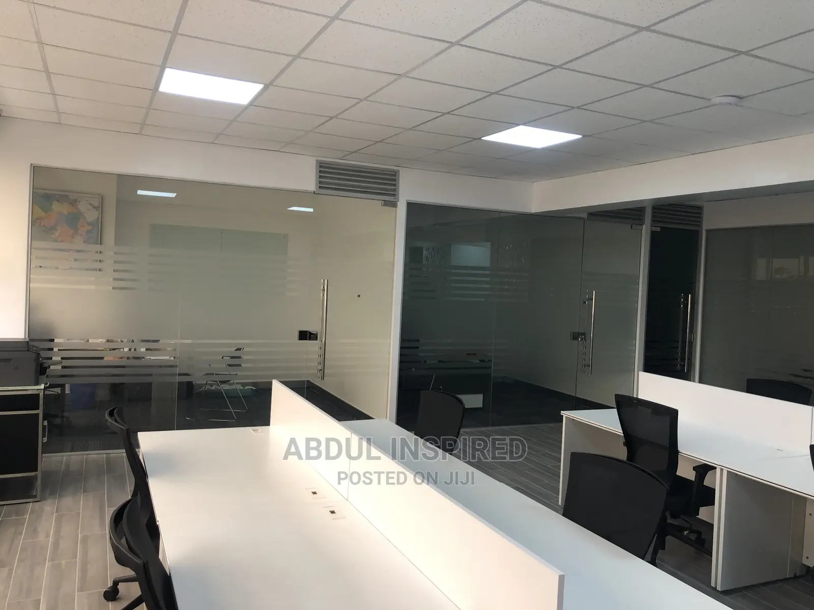 Office Partitioning, Windows And Ceillings