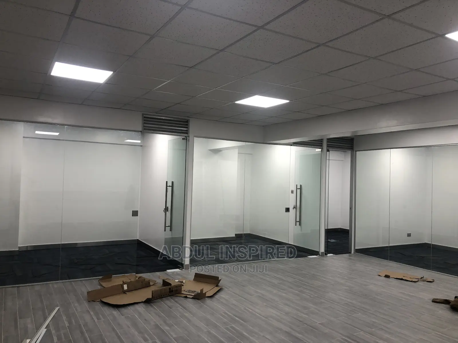 Office Partitioning, Windows And Ceillings
