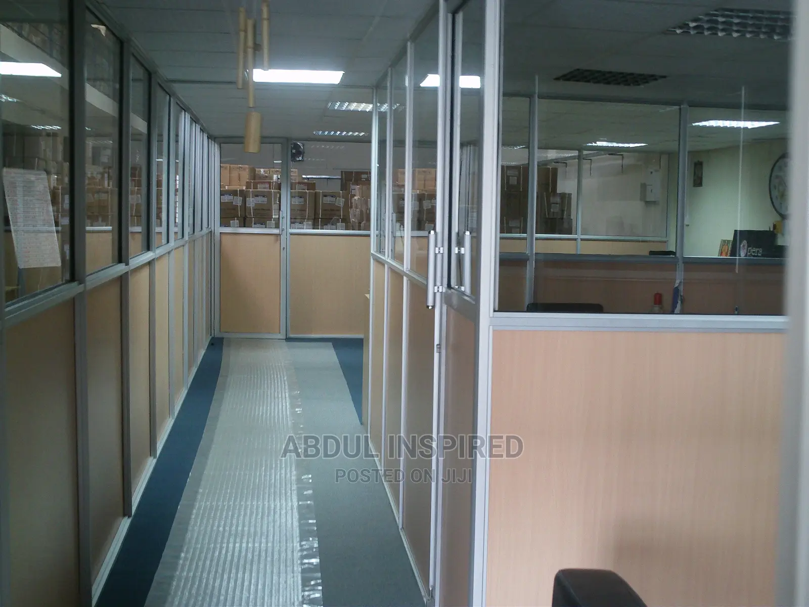 Office Partitioning, Windows And Ceillings