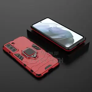 Samsung Galaxy S21 FE Case Cover With Filp - Red