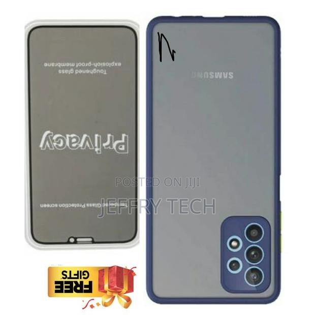 Cover SI for SAMSUNG GALAXY A72 + Privacy Protector - thumbnail 3