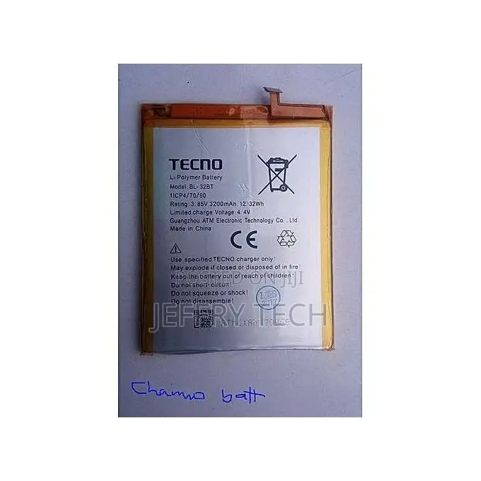 Tecno Mobile Battery Replacement for Techno Cx-Yellow and Si