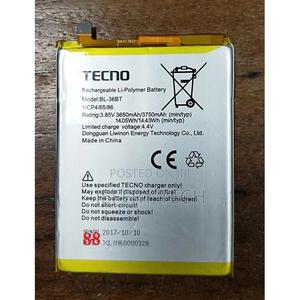 Tecno Camon X Battery Silver - thumbnail 2