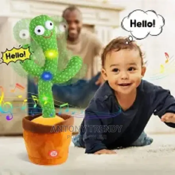 Dancing Cactus 120 Song Speaker Talking Voice Repeat Plush. for sale -  Antony Trendy gadgets  Price: KSh 1,700 on Jiji.co.ke [Nairobi Central]