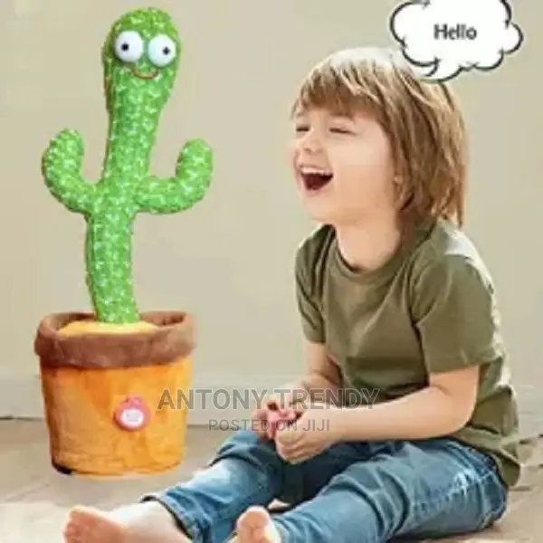 Funny Dancing Talking Cactus Toy .