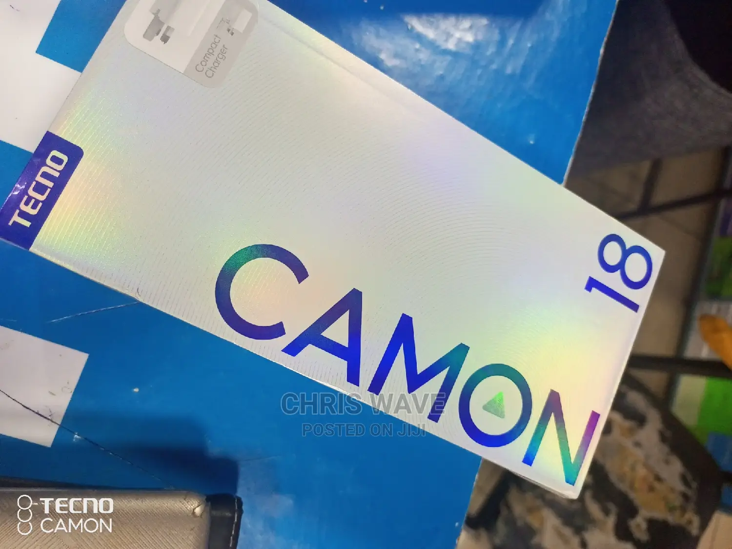 New Tecno Camon 18 128 GB Blue