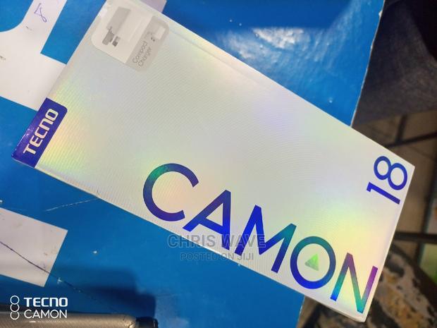 New Tecno Camon 18 128 GB Blue - main view