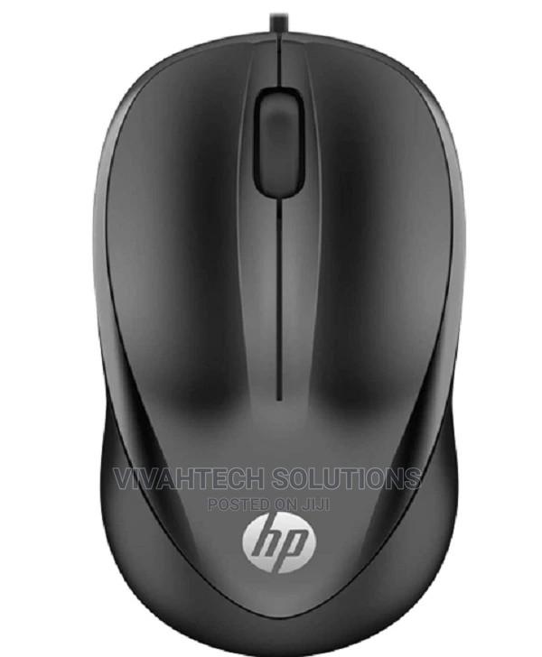 HP USB Mouse 1000 Black 4QM14AA - main view