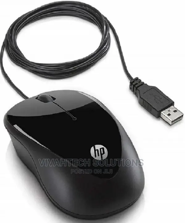 HP 1000 Black 4QM14AA USB Mouse