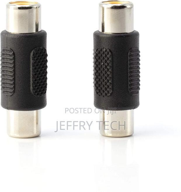 RCA Adapter, Female to Female Coupler, Extender, Barrel - Au
