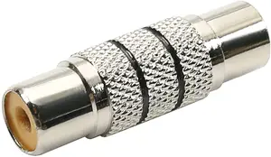 RCA Female to Female Connector Adapter Coupler for Mono Audi