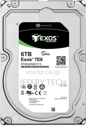 Seagate Exos 6TB Internal Hard Drive Enterprise HDD – 3.