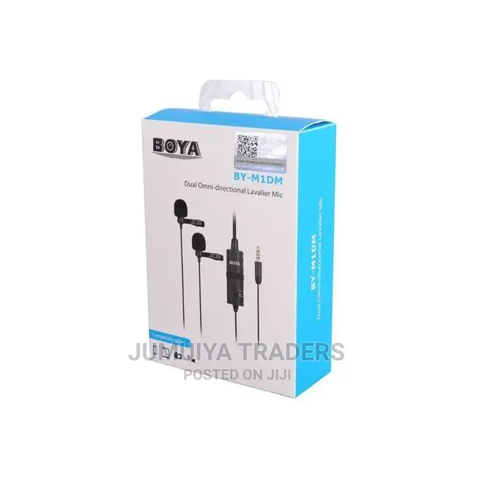 Boya Dual Microphone for Cameras and Smartphones