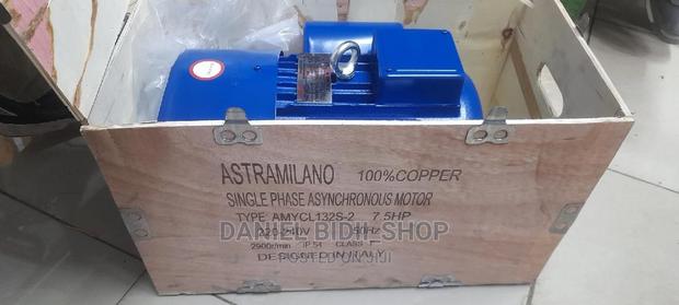 Italian Single Phase Asynchronous High Speed Motor 7.5hp - thumbnail 2
