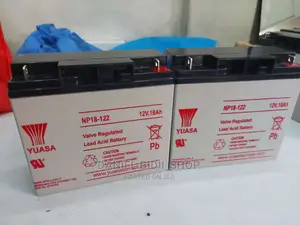 Yuasa 12v 18ah Valve Regulated MF Battery