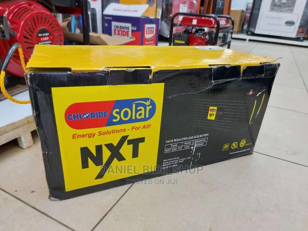 Nxt Chloride Solar Battery 12v 200ah - main view