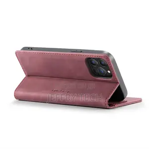 Caseme Wallet Magnetic Case for iPhone 13 Pro, Leather Walle