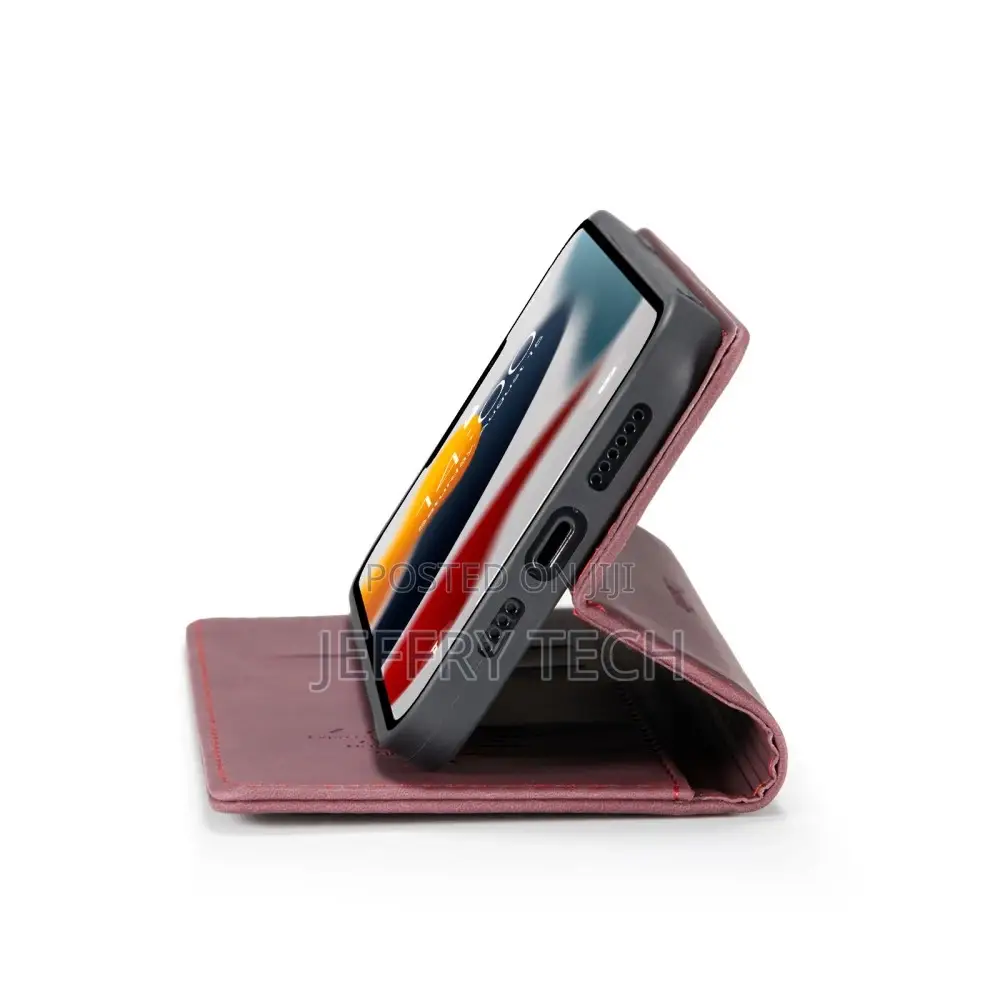Caseme Wallet Magnetic Case for iPhone 13 Pro, Leather Walle