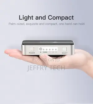 Vention 3 in 1 Out 4K HDMI 1.4 Switch With Audio Separation