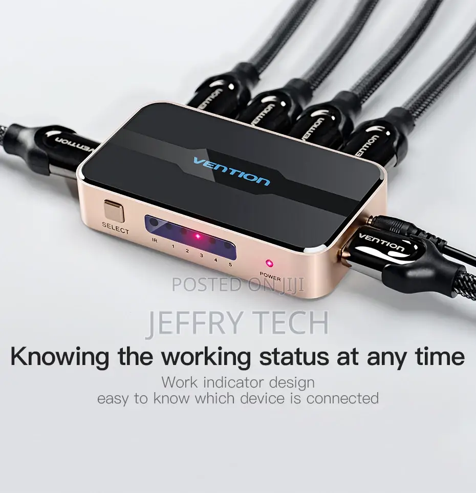 Vention HDMI Switch 5 in 1 Out – VEN-ACDG0