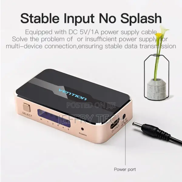 Vention HDMI Switch 5 in 1 Out – VEN-ACDG0