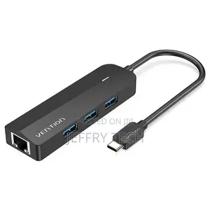 Vention 5-in-1 Usb-C Hub Mix Gigabit Ethernet Adapter