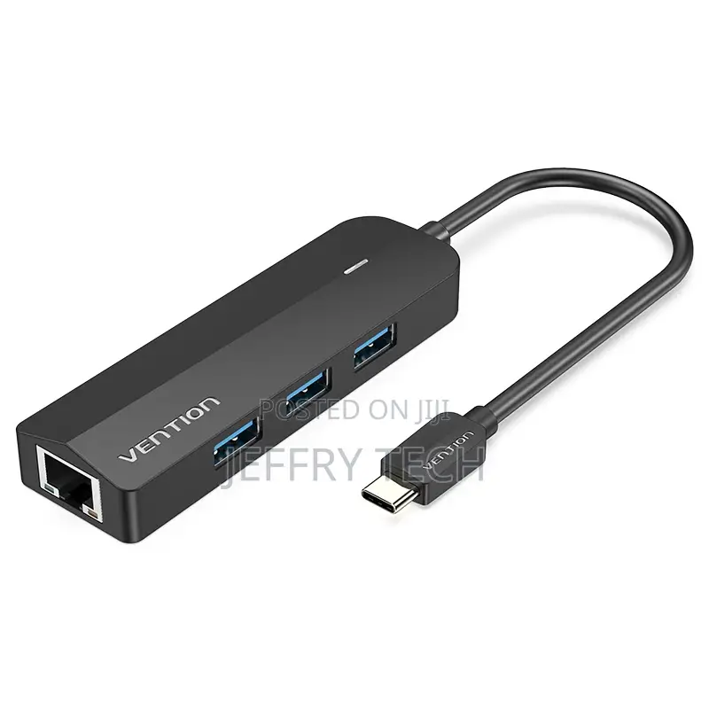 Vention 5-in-1 Usb-C Hub Mix Gigabit Ethernet Adapter