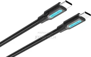 Vention USB 2.0 C Male to C Male 5a Cable 2m Black Ven-Cotbh