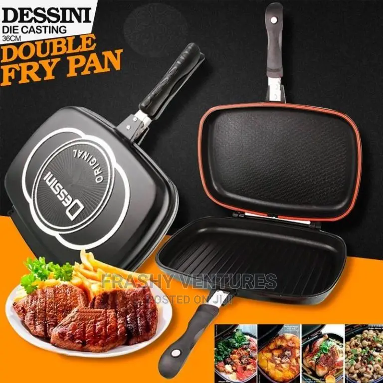 Double Fry Pan .