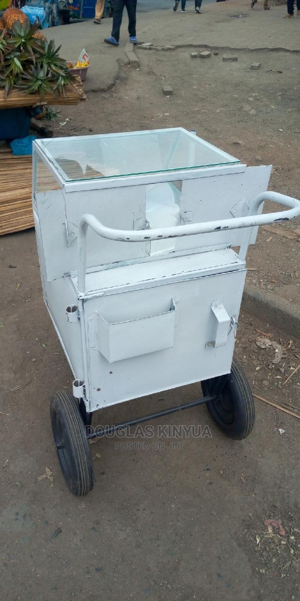 Eggs and Smokie/ Sausage Trolley - main view