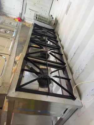 Commercial 4 Burner Gas Cooker