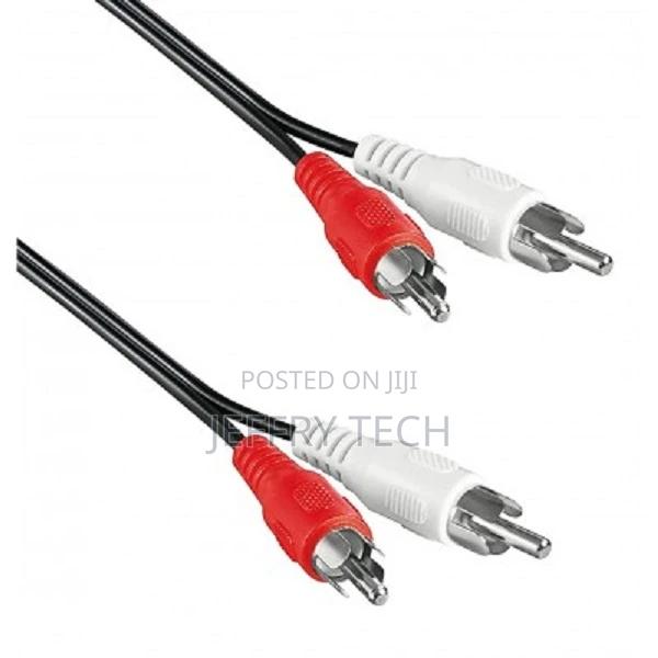 Stereo 2xrca Male to 2xrca Male Extension Cable 5m