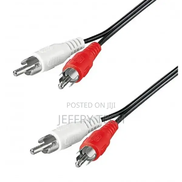 Stereo 2xrca Male to 2xrca Male Extension Cable 5m