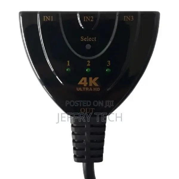Switch HDMITM 3x1 Pigtail 4K