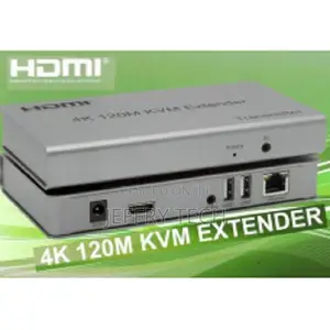 Kvm Extender HDMI 4k/Usb 120 Mts Over Utp Cable