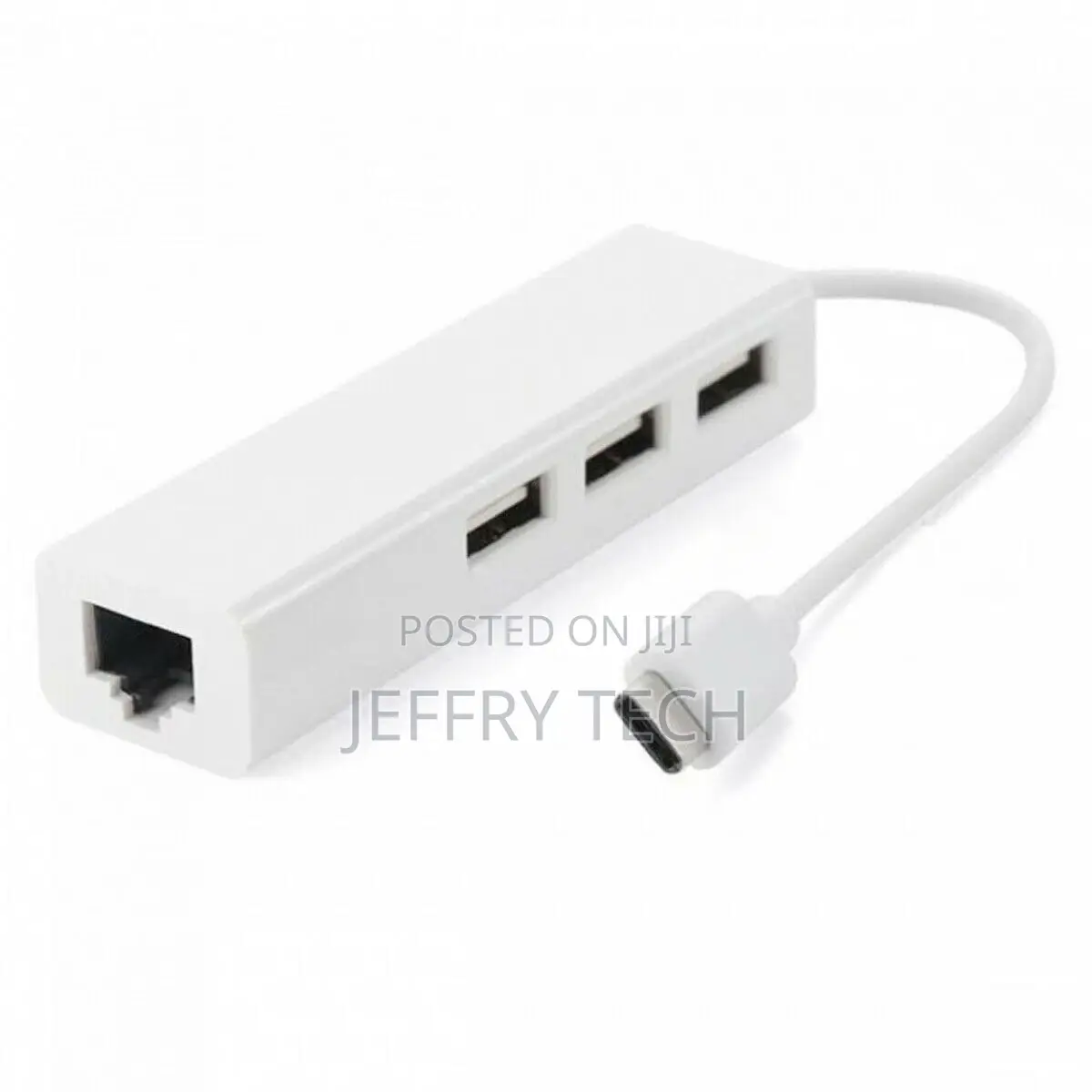 USB 3.1 Type C Multiple 3 Ports Hub With Gigabit Ethernet N