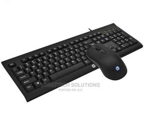 HP USB Gaming Keyboard and Mouse KM100 Black 1QW64AA - thumbnail 2
